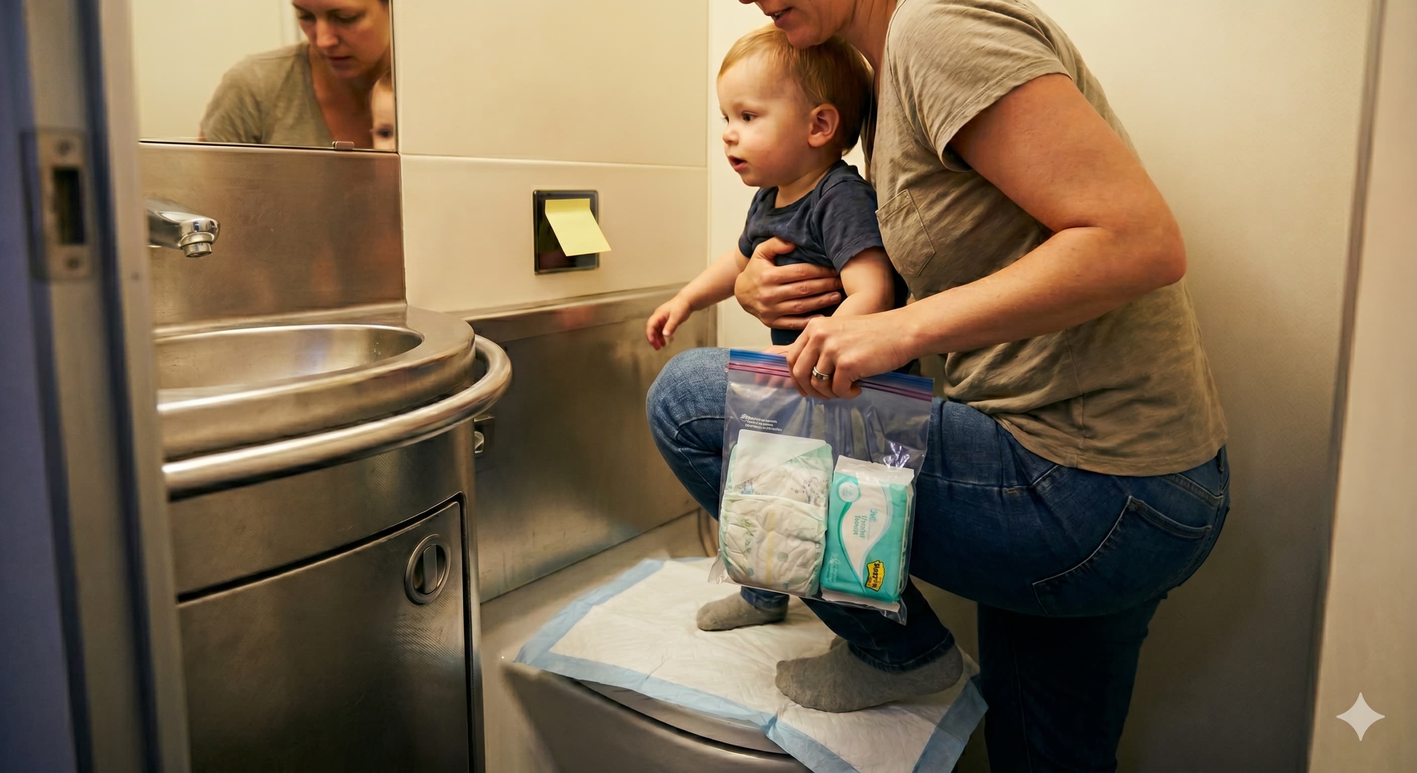 Lavatory Logistics: Diapers and Bathrooms